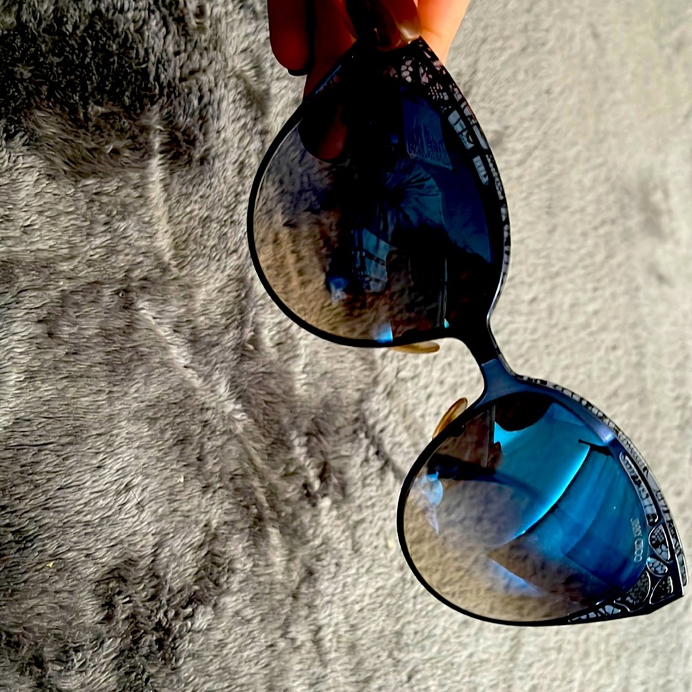 Limited edition, Jimmy Choo glasses. New with case and Jimmy Choo felt wipe.